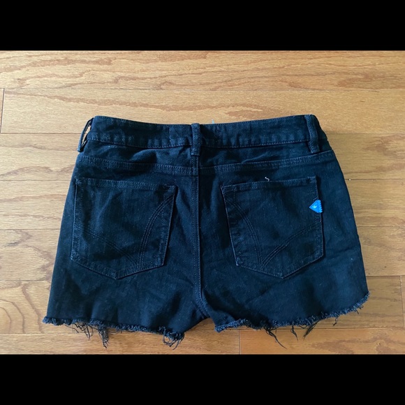 Adidas distressed denim shorts - Picture 2 of 3